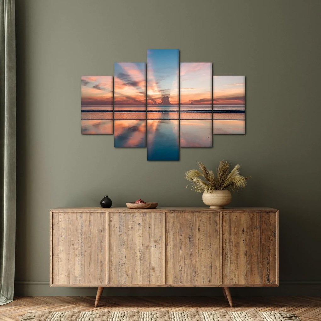 Nap sugarak képe Dayton Beach felett (150x105 cm)