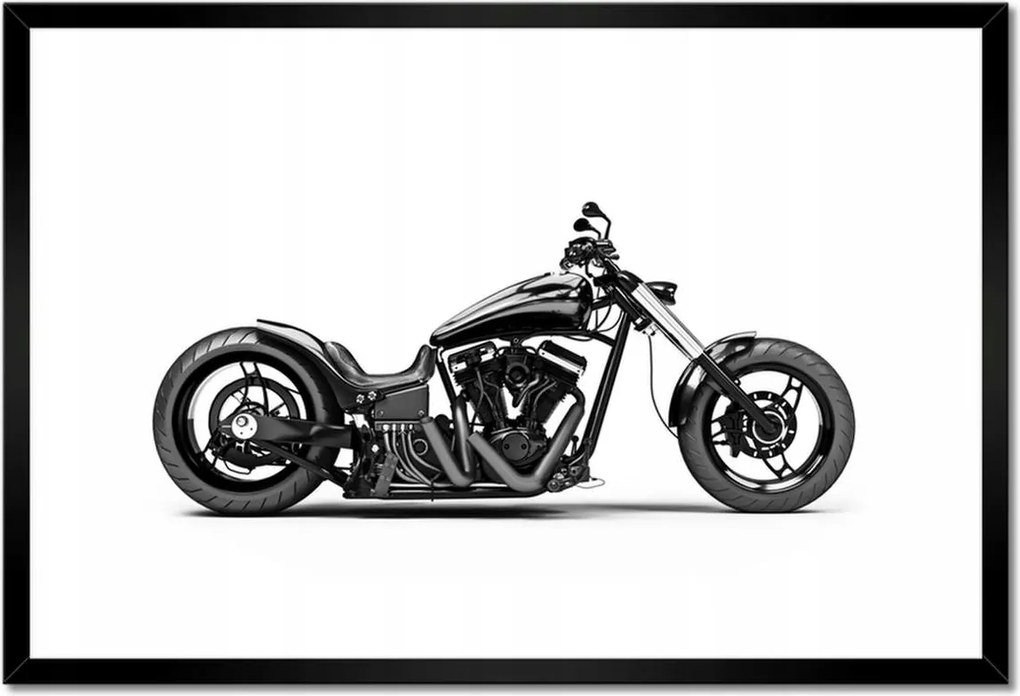 Poszterek keretben 60x40 Czopper Chopper Motor