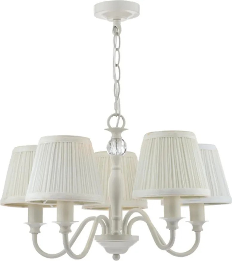 LAURA ASHLEY 3725830-Q ELLIS Kristály Csillár Szürke E14 IP20
