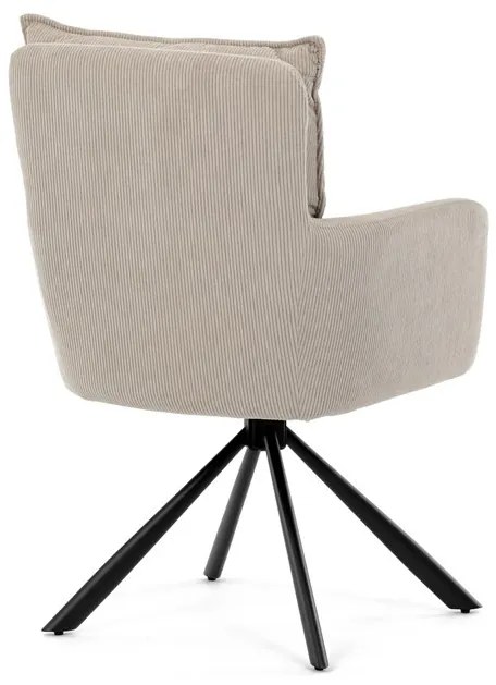 Bézs Kordbársony Étkezőszék. HC-X1128 LAN2