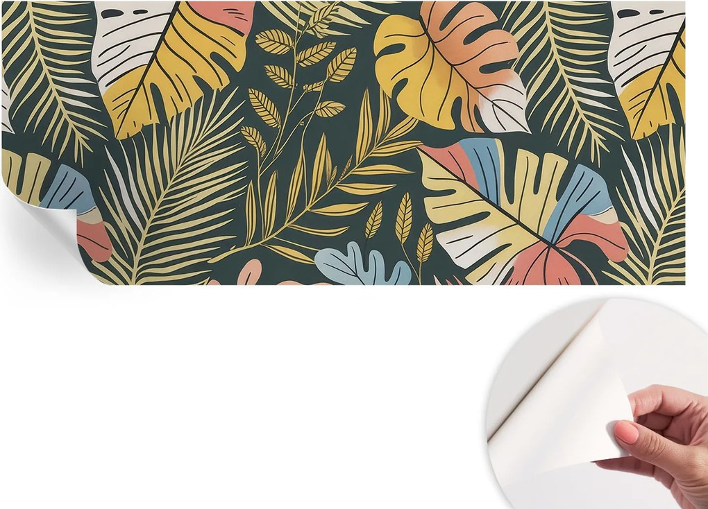 Design fali fotótapéta öntapadós Trópusi energia 250x104