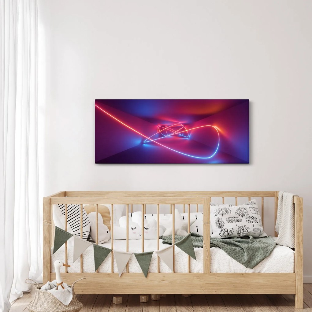 A modern absztrakció képe (120x50 cm)
