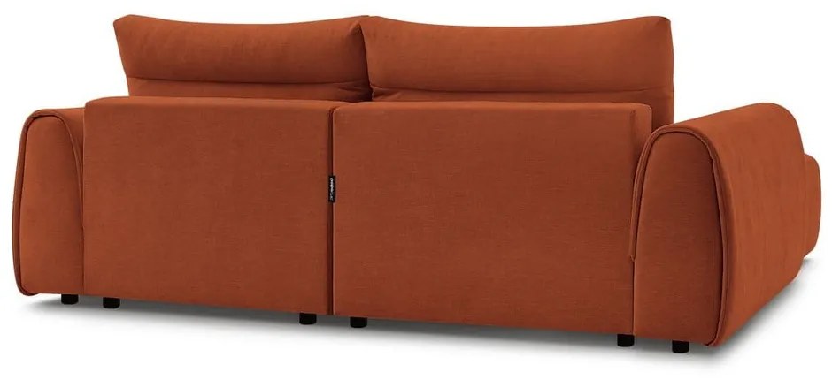 Narancssárga sarokkanapé Aden – Bobochic Paris