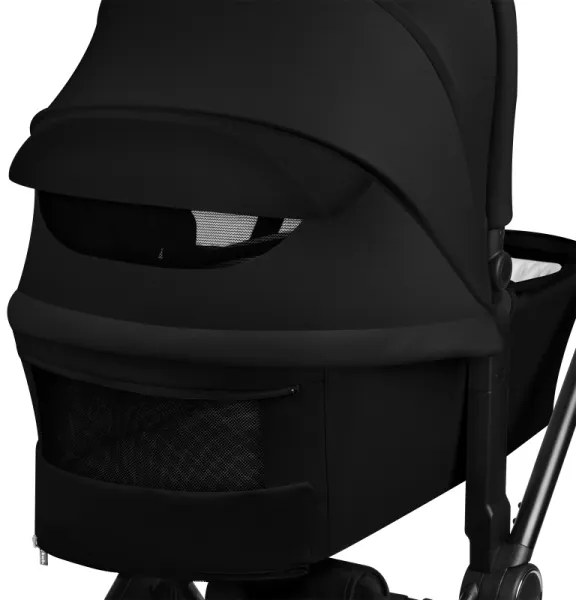 Lionelo - Kombinált 3 az 1-ben babakocsi MIKA PLUS Fekete ónix