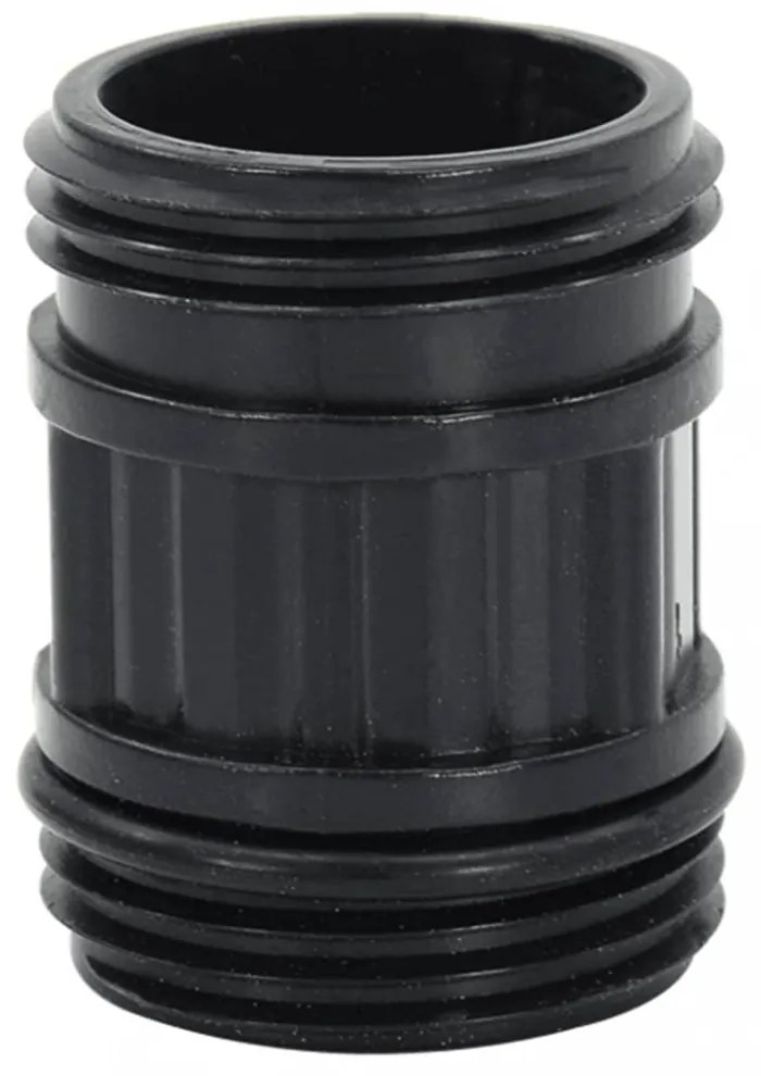 fekete PVC szívótömlő PVC csatlakozókkal 1 7 m&quot;