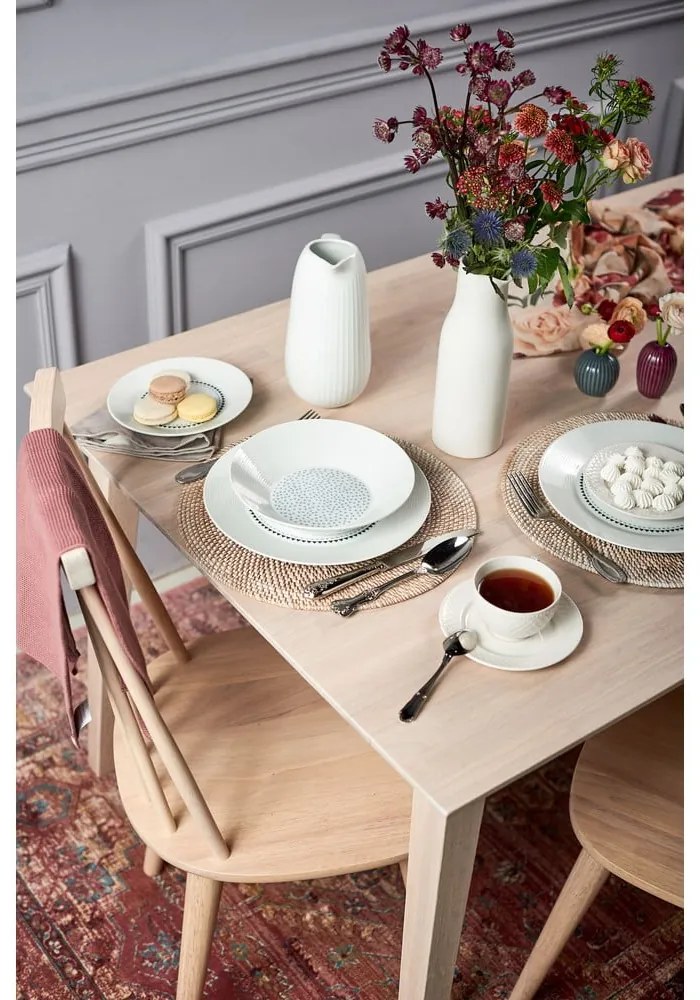 Fehér rattan tányéralátét, ⌀ 36 cm - Tiseco Home Studio