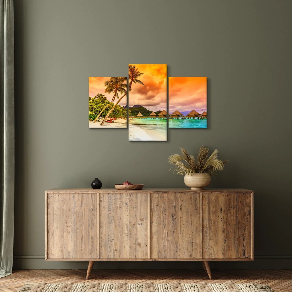 Kép - Bora Bora szigete (90x60 cm)