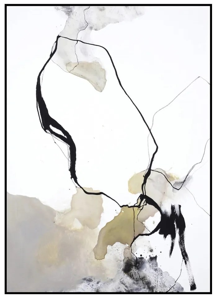 Kép 50x70 cm Line Dance – Malerifabrikken