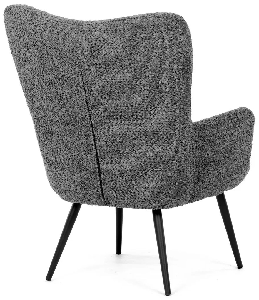 Fülkés fotel GREY2, szürke