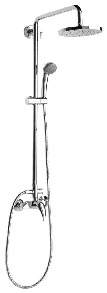 JIKA H3352770040001 - LYRA zuhanyszett csapteleppel, fényes króm