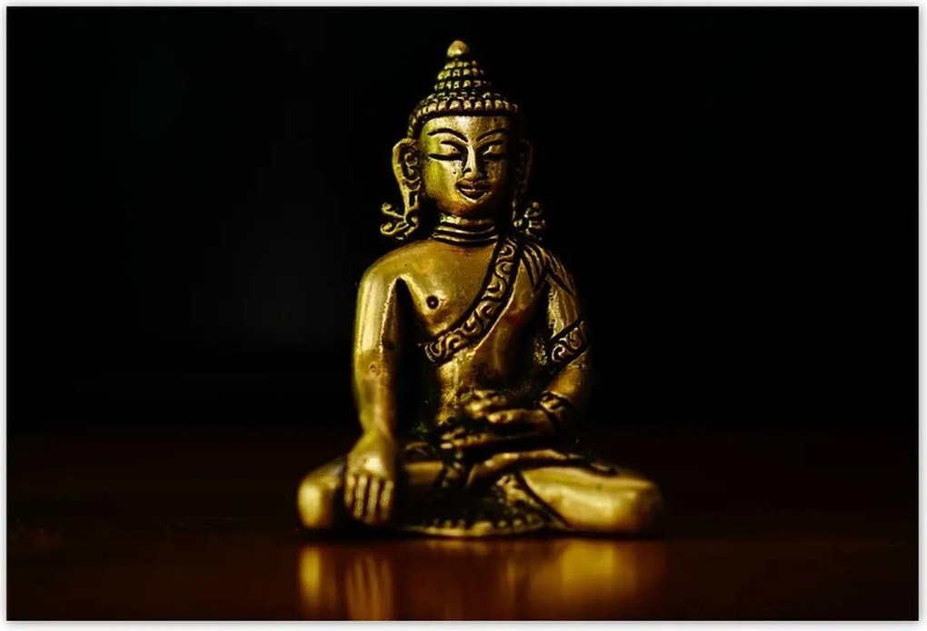 Fotótapéták 200x135 Arany Buddha Arany
