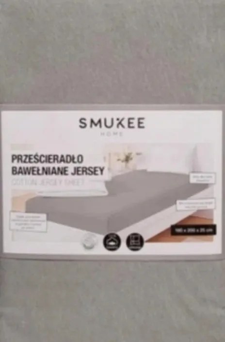 Gumis lepedő pamut jersey 160X200