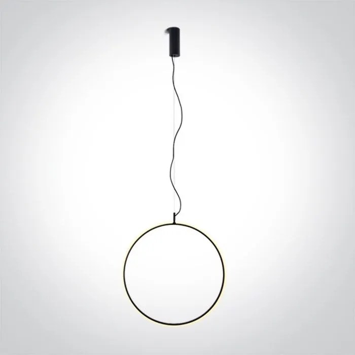 ONE LIGHT 63152A-B-W DECORATIVE Modern Led Függesztett Lámpa Fekete LED IP20