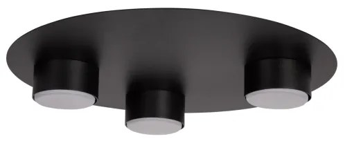 Mennyezeti lámpa STAR 3xGX53/12W/230V fekete