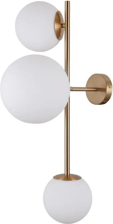 Italux VAILANTE WL-31221-3-HBR Fali lámpa 3x5W/E27+E14 IP20