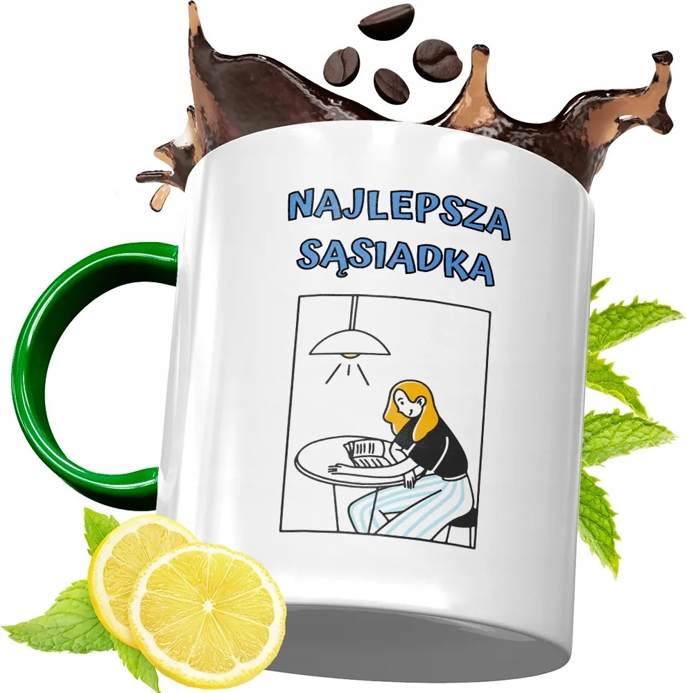 Zöld Bögre Születésnapra Ajándék fényképes nyomtatással