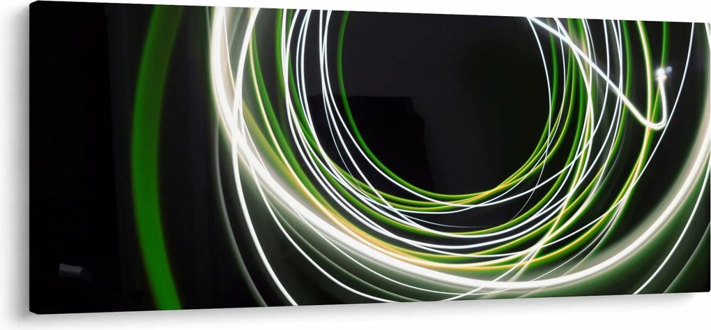 Kép zöld vonalak (120x50 cm)