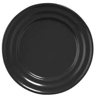 24 darabos fekete porcelán étkészlet