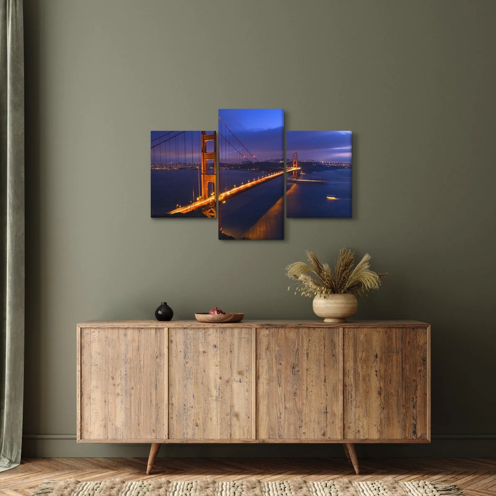 Kép - Golden Gate híd (90x60 cm)