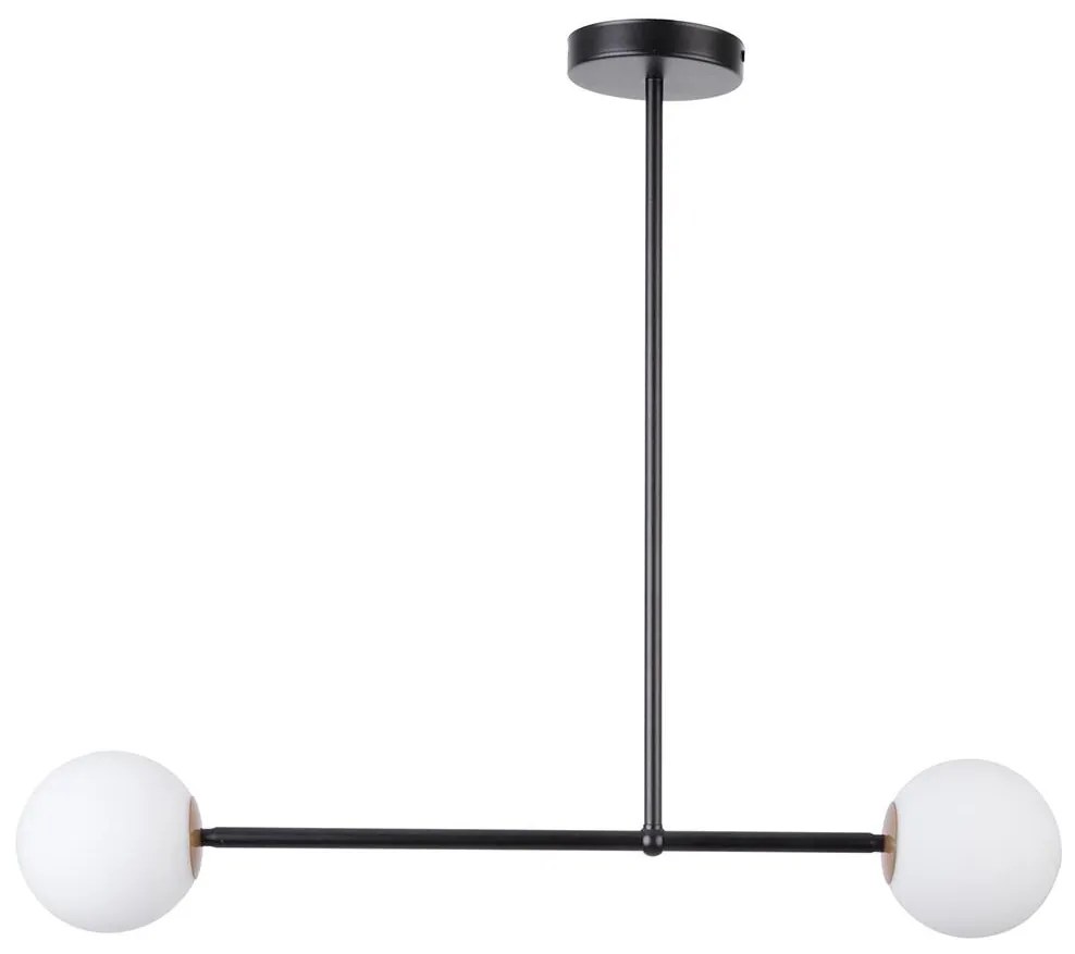 Csillár rúdon GAMA 2xG9/12W/230V fekete