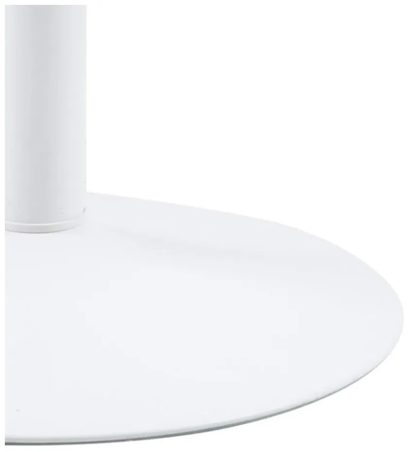 Ibiza fehér kerek étkezőasztal, ⌀ 110 cm - Actona