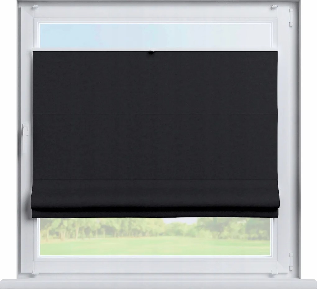 Kész pliszírozott roló római Szicília 110x150cm fekete