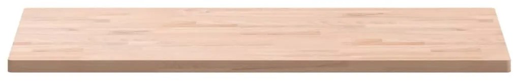 tömör bükkfa fürdőszobai pult 100 x 50 x 2,5 cm