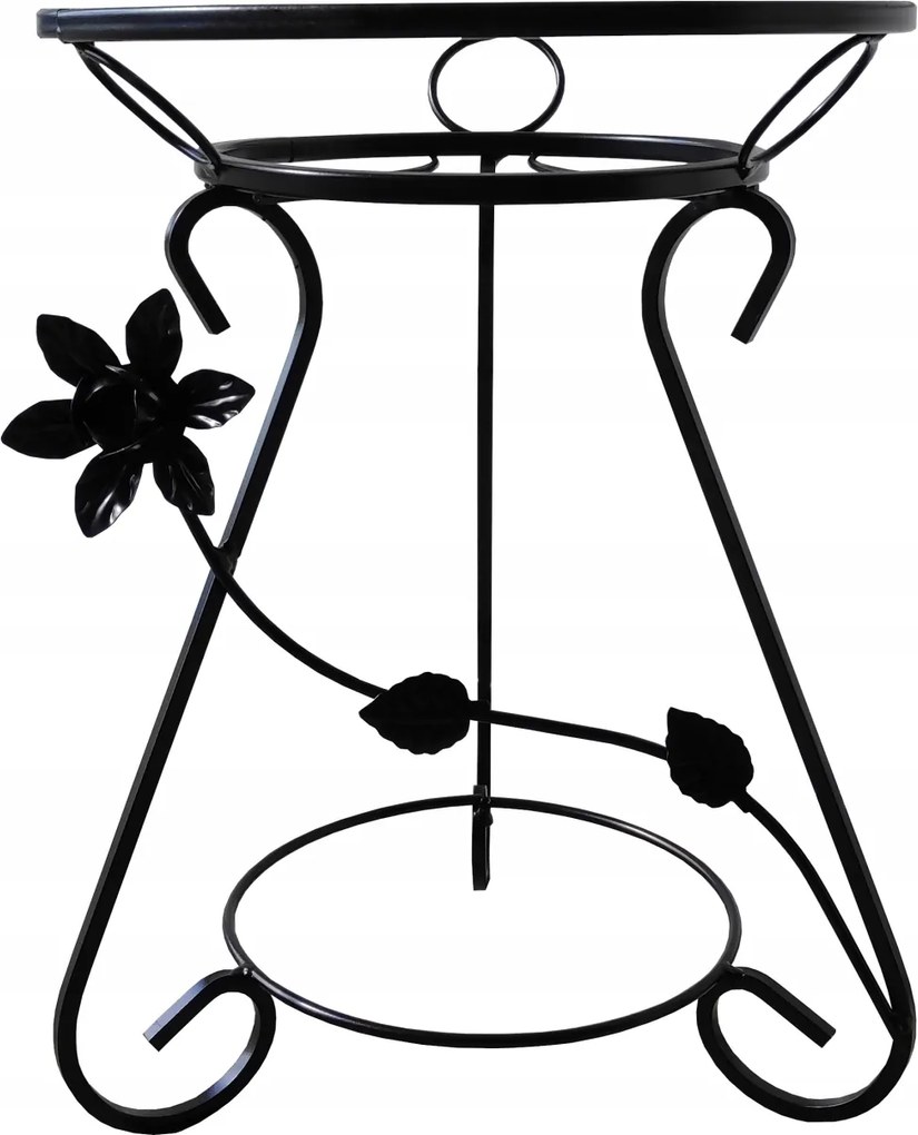 Virágágyás álló virágtartó állvány dekoráció