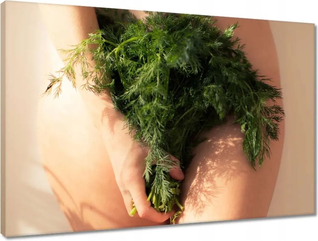 Vászonkép 60x40 Borotválkozás Akt Meztelenség Szex