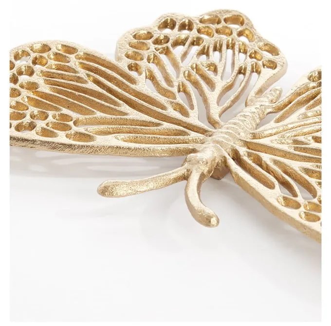 Fém fali dekoráció 26x16 cm Butterfly – Light &amp; Living