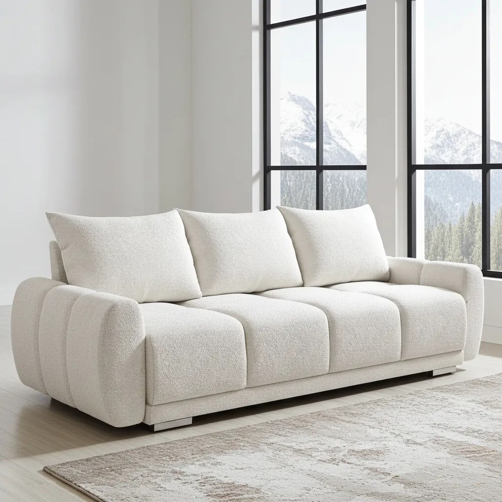 Gyors Szállítás Kanapé Nappaliba Honey Bouckle 234 cm Alvás Funkcióval