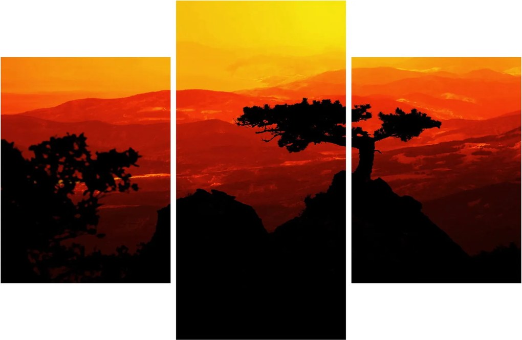 Kép - naplemente (90x60 cm)