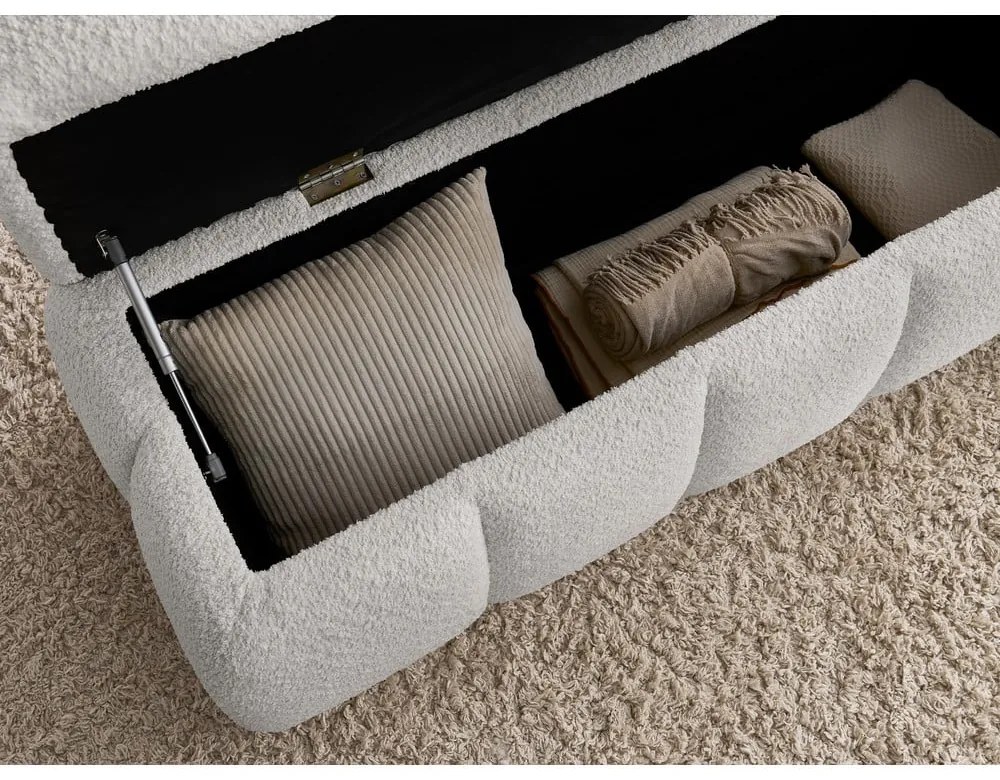 Világosszürke buklé pad – Bobochic Paris