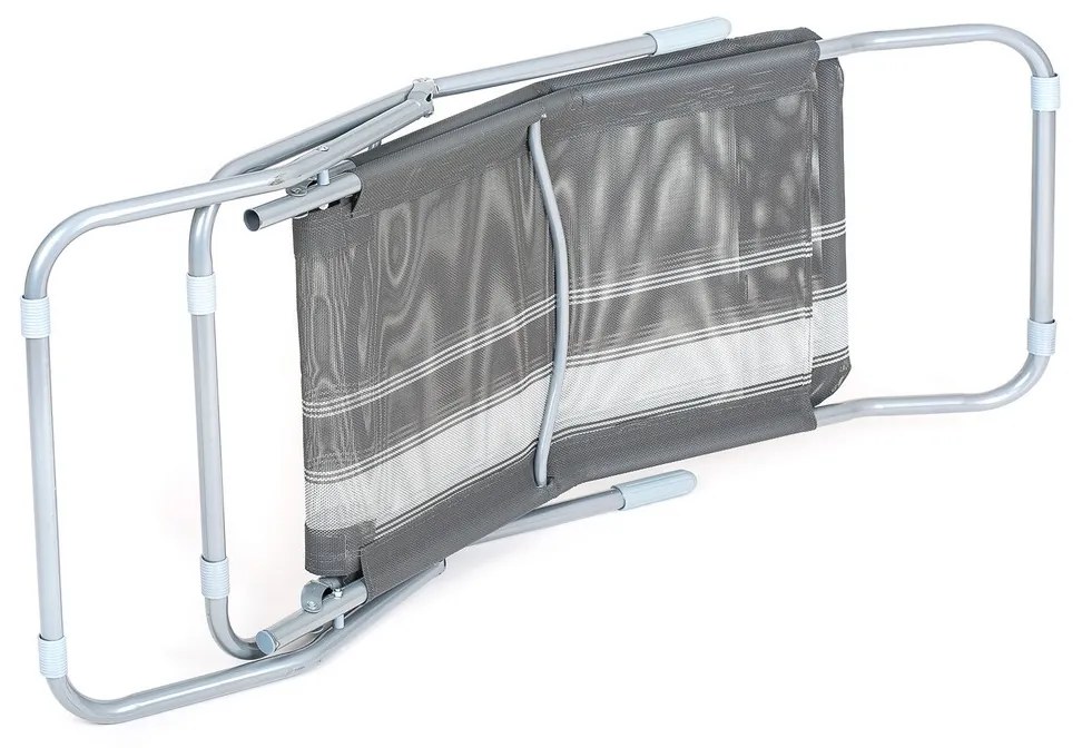 Happy Green Strandliege anthrazit, 142 x 60 x 96cm