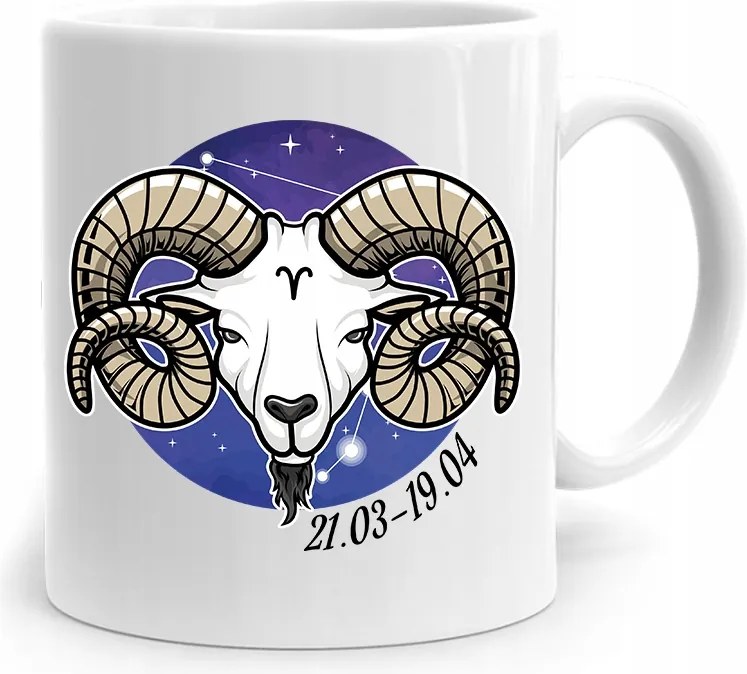 Csillagjegyek Csillagjegy Bögre Kos Horoszkóp nyomtatott fényképpel