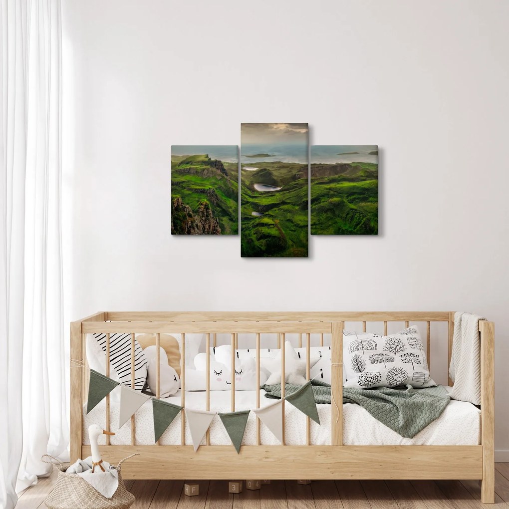 Kép - Quiraing, Skócia (90x60 cm)