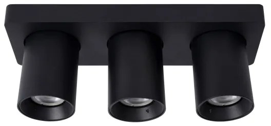 Lucide 09929/15/30 - LED Dimmelhető spotlámpa NIGEL 3xGU10/5W/230V fekete