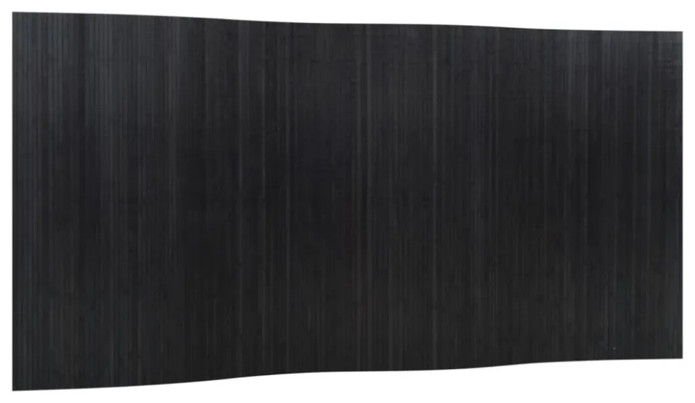 fekete bambusz térelválasztó 165 x 400 cm