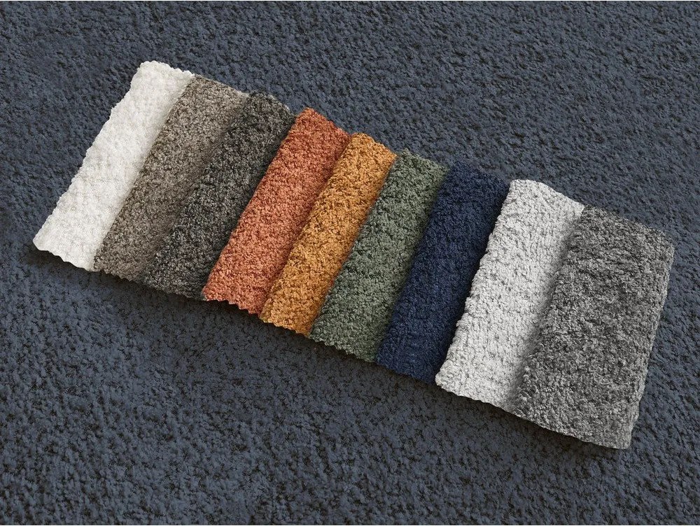 Sötétkék buklé lábtartó Azra – Bobochic Paris