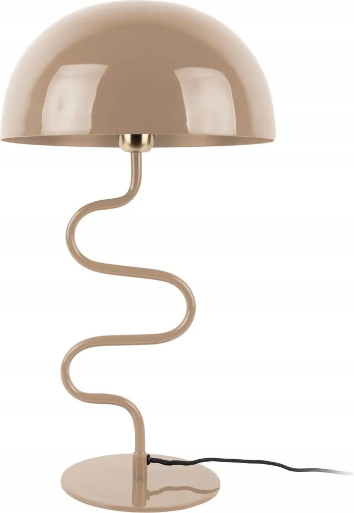 Asztali Lámpa Fém Lámpa Barna Gomba Étkező Nappaliba 54 cm magas