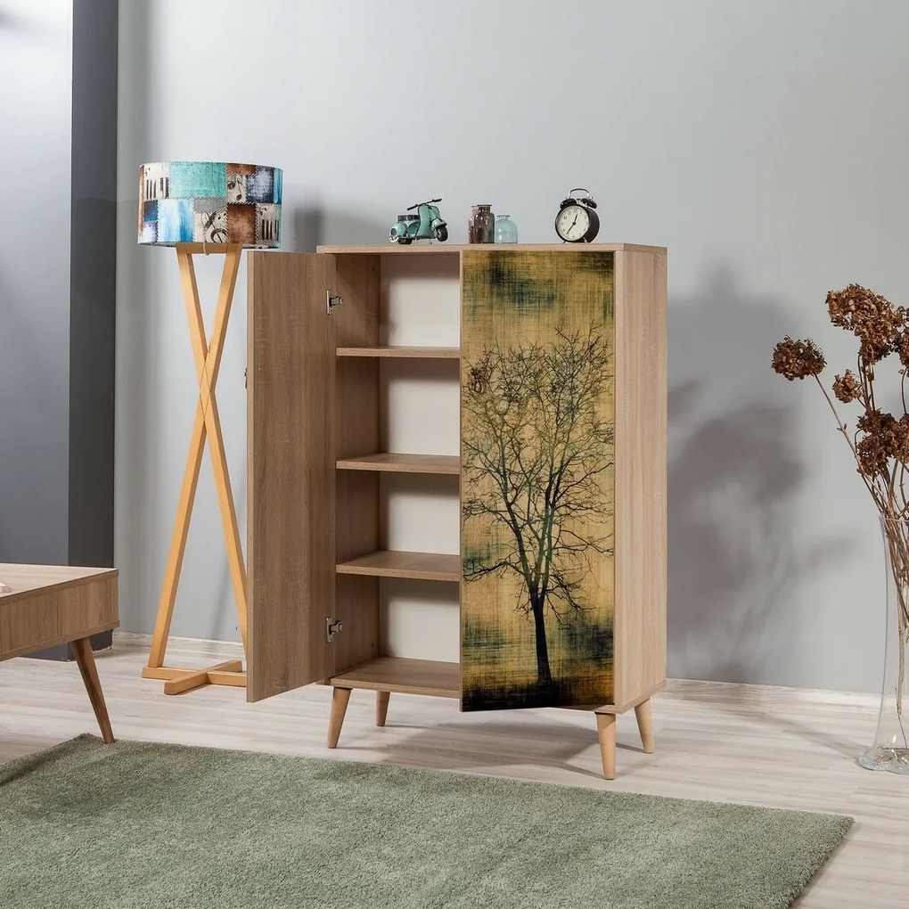 Mega Sonoma Oak Trees I szekrény