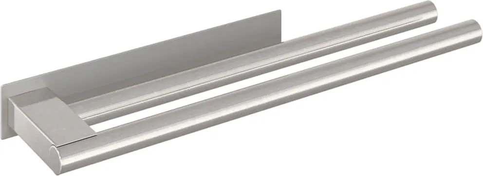 vidaXL Törölközőtartó Ezüst 40 x 9 x 4 cm Rozsdamentes acél