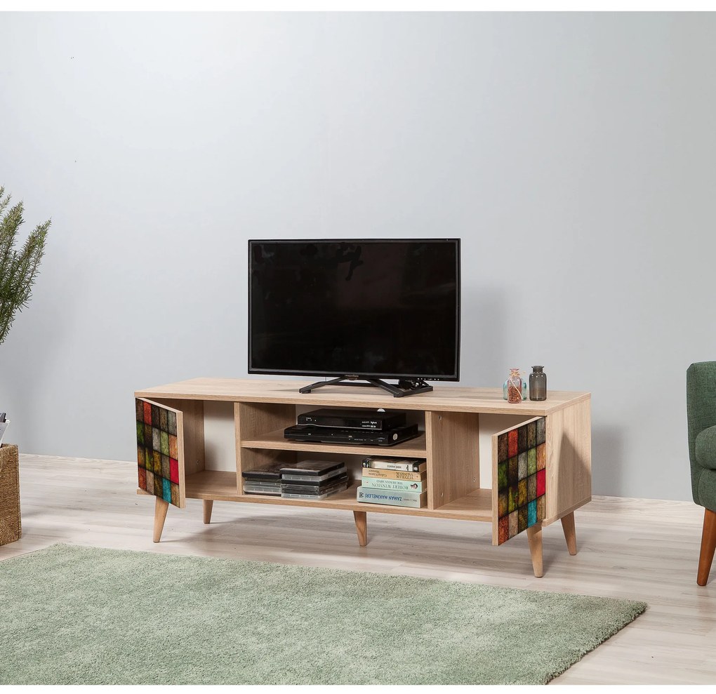 TV asztal/szekrény Toscan (szonoma tölgy). 1072000