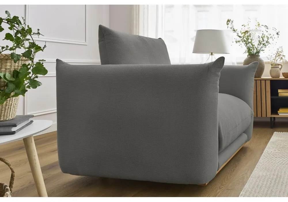 Szürke fotel Ernest – Bobochic Paris