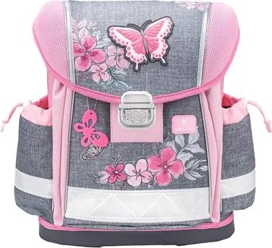 Iskolatáska, fémcsat, BELMIL Classy Elegant, pillangó (BL40313AG7L)