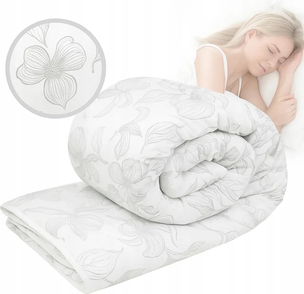 Lengyel Antiallergén Paplan 160x200 Egész Évben Meleg Könnyű Szilikon