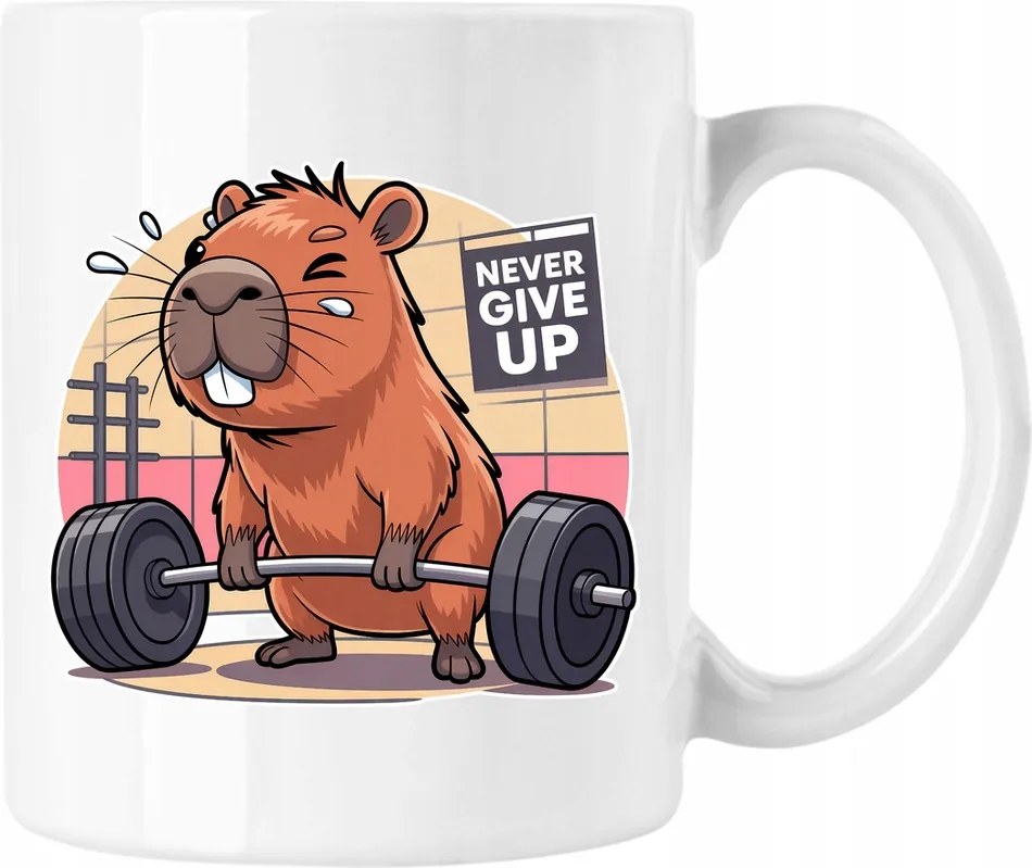 Kapibara bögre konditerem 3 fehér 330ml