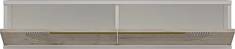 Meyra komód, fehér-travertin, 120 cm – TR555CHM1606