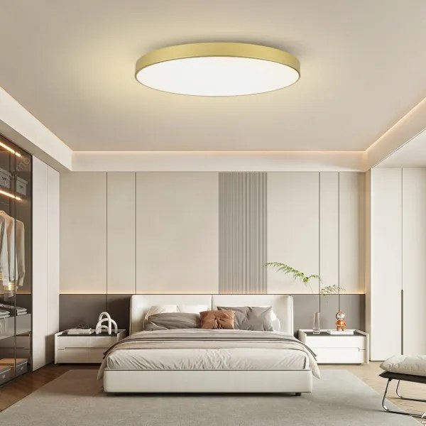 Brilagi-LED POOL mennyezeti lámpatest LED/180W/230V 3000/4500/6000K átmérő 120 cm aranyszínű