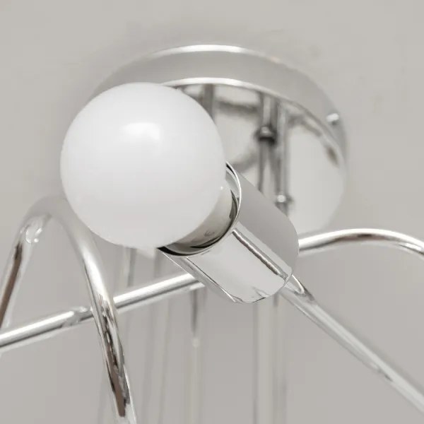 Felületre szerelhető csillár OXFORD 5xE27/15W/230V fényes króm